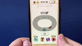 Brain Test The red car must win