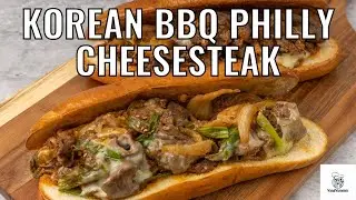 Korean BBQ Philly Cheesesteak! (Korean Fusion Recipe)