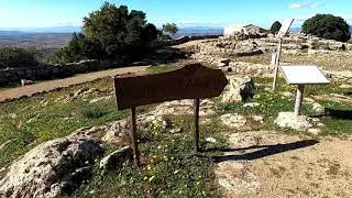 SANTUARIO NURAGICO DI SANTA VITTORIA A SERRI E IL CENTRO STORICO 4K SARDEGNA