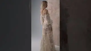 BOHO WEDDING DRESS | Edesia dress #weddingdress #yolancris  #wedding #weddinginspiration