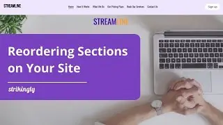 Reordering Sections