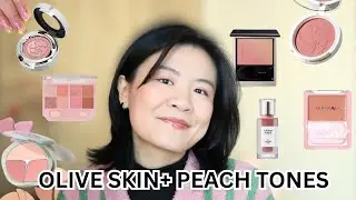 Peach tones that are best for 🌱warm olive skintone🌱