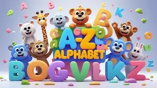 ABC Song for Kids - Animals Alphabet Phonics Song to Learn Alphabet for Children