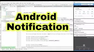 Notification In Android Studio and Click Open Activity