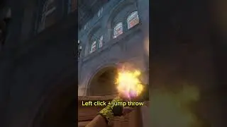 Easiest Molotov to stop plant or defuse inferno #csgo #cs2 #counterstrike #inferno
