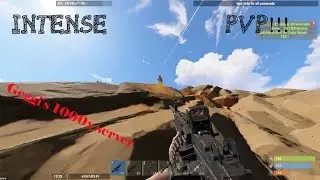 Rust Lets Play #1, Intense PVP Action!