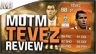 FIFA 15 MOTM TEVEZ REVIEW (88) FIFA 15 Ultimate Team Player Review + In Game Stats