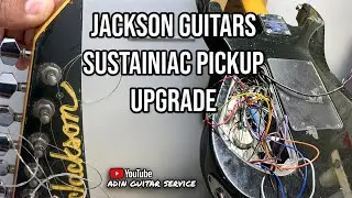 Jackson guitars with sustainiac pickup upgrade
