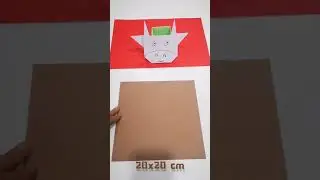 A&ntilde;o de buey|Origami cabeza de buey|Ox Head|Year of the Ox|牛｜китайский Новый год｜Chinesisches Neujahr