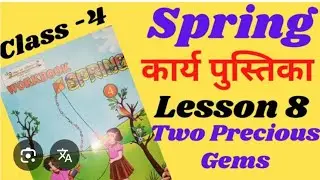Lesson-8 Two Precious Gems Class 4 Spring Workbook 