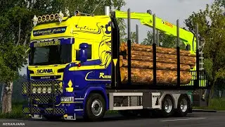 ETS2 1.55 Mod | Scania RJL Timber Truck/Forest Rigid Chassis | Euro Truck Simulator 2 Mods