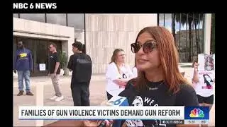 South Florida Families Speak Out on Gun Violence | 30 Under 30 Campaign | NBC 6 Coverage