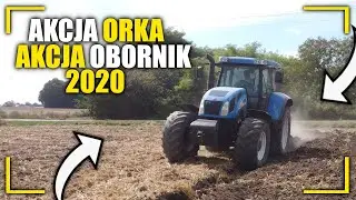 AKCJA ORKA I OBORNIK 2O2O 😍😍 NEW HOLLAND TVT135 & UNIA IBIS XLs 👍