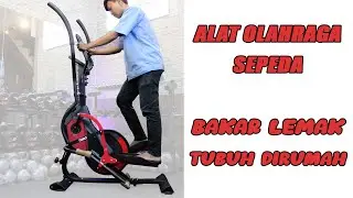 Alat Olahraga Rumahan Crosstriner Elliptical Standing TL-8000 Total Fitness - Fitnes Bakar Lemak