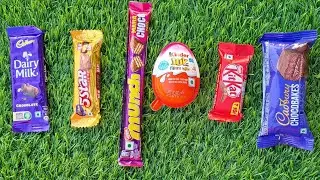 Dairy milk vs 5star vs Munch vs Kinder joy vs Kitkat vs Chocobakes