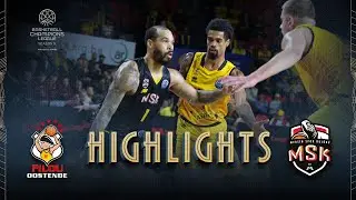 Filou Oostende v Mersin Sports Club | Highlights | #BasketballCL 2025-26