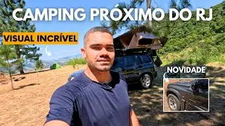 CAMPING PERTO DA CAPITAL DO RJ + MANUTENÇÃO NA TRACKER 4x4