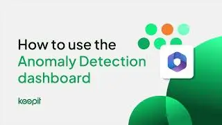 How to use the Data Protection and Anomaly Detection Dashboard | Keepit Tutorial