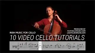 Irish Airs for Solo Cello: Play Cello Music School - Ilse de Ziah