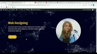 Animated Particles Effect in Elementor without plugins.