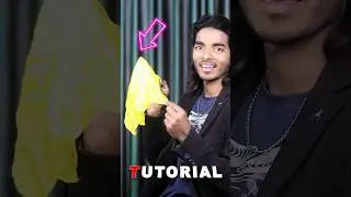 HANDKERCHIEF FLOTING MAGIC TRICK TUTORIAL 🤯 #magic #shorts #magictutorials