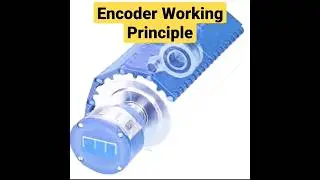 Encoder 📀 Working Principle📃| Encoder | Incremental and Absolute Position Encoder #shorts #viral