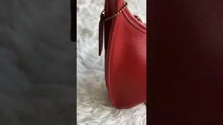 Vintage Coach Ergo Mini Zip One Shoulder Purse Bag 9020 Red #shorts #coach #coachbags #coachpurses