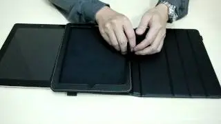 Capdase Protective Case Folio Felt for iPad 2 installation