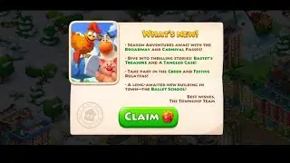 Township Level 57 gameplay what is new 🤩 unlocked new items #township 
