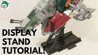 Lego Star War Slave 1 Display Stand Tutorial!