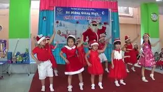 Bé vui Noel 2017 - Trường Mầm Non Sen Hồng