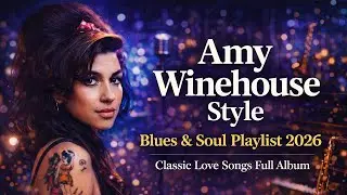 Amy Winehouse Style Blues & Soul Playlist 2026🎷Classic Love Songs Full Album