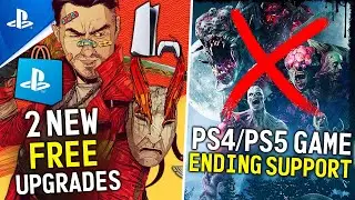 2 New FREE PS5 Upgrades Out VERY SOON and Another PS4/PS5 Game ENDING Support