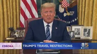 Pres. Trump Announces Travel Ban From Most Of Europe In Response To Coronavirus