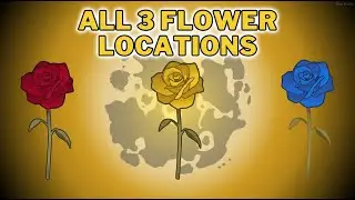 All Flower Locations to get Race V2 - Blox Fruits