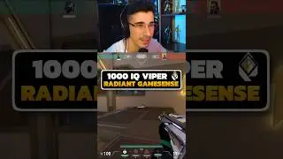 GAMESENSE de RADIANT Viper 🏆 valorant live stream gameplay highlights daily clips