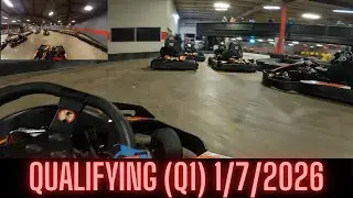On Track Karting | Wednesday Adult League Race (Q1) 1/7/2026