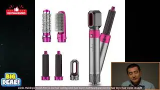 3256805970022310 Hairdryer Comb Five in one hair curling stick hair dryer multifunction