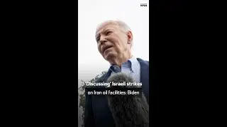 &lsquo;Discussing&rsquo; Israeli strikes on Iran oil facilities: Biden