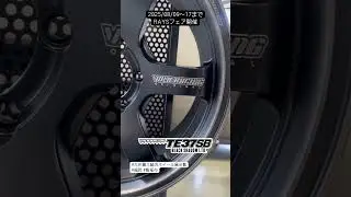 【ホイール紹介】RAYS VOLK RACING TE37SB Black Shadow LTD.   #shorts