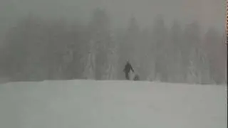 Thomas und Max Fahler Loch 25.1.2010