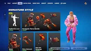 FORTNITE CALIFORNIA ЛЮБОВНАЯ ЭМОЦИЯ с РЕАКЦИЕЙ!