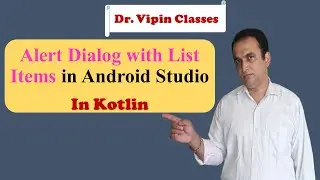 Alert Dialog with List in Android Studio