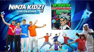 LiL Chris Top of The Worlds Ninja Kidz Dr. Disaster Stage Tour 2025 ​​#ninjafam @NinjaKidz