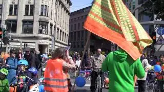 ADFC-Sternchenfahrt am 4. Mai 2014 auf der D&uuml;sseldorfer K&ouml;nigsallee
