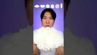 EATING RANDOM WHITE FOOD #asmr #mukbang