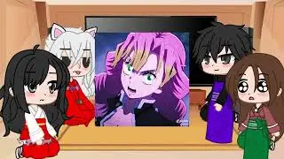 lnuyasha react to kagome as mitsuri kanroji 1/1 ❤️❤️❤️
