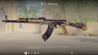 CS2 Workshop Skin: AK-47 | Shahin Bahr al-Arab - Vote Now on Steam! ✅