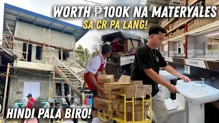 NAIYAK AKO SA PRESYO! HINDI PALA BIRO MAGPAGAWA NG BAHAY! 100K NA SA CR PA LANG