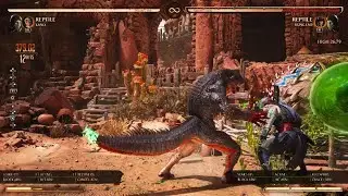 Mk1 Reptile/Kano optimal 1 bar 1 Kameo Corner Combo